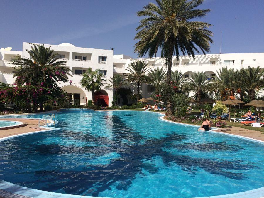 Daphne Bahia Beach Hotel Hammamet Kültér fotó