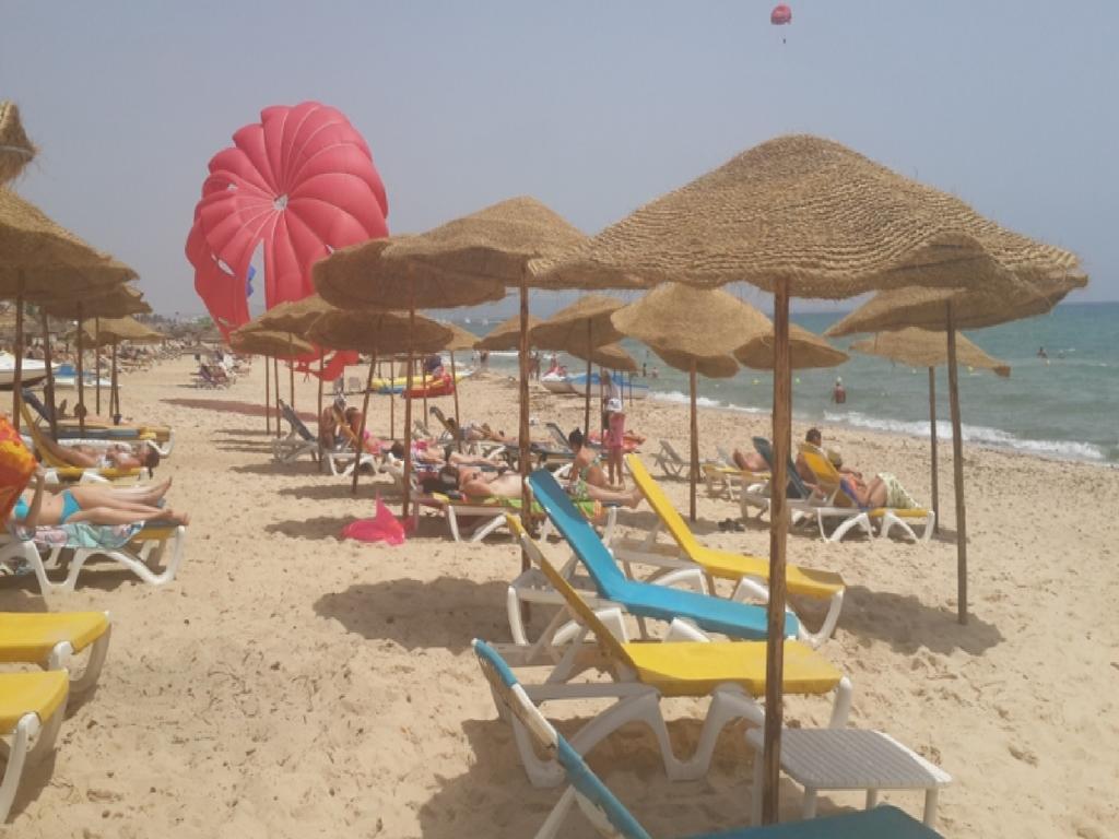 Daphne Bahia Beach Hotel Hammamet Kültér fotó