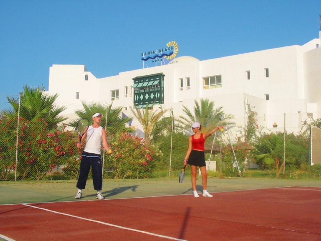 Daphne Bahia Beach Hotel Hammamet Kültér fotó