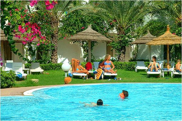 Daphne Bahia Beach Hotel Hammamet Kültér fotó